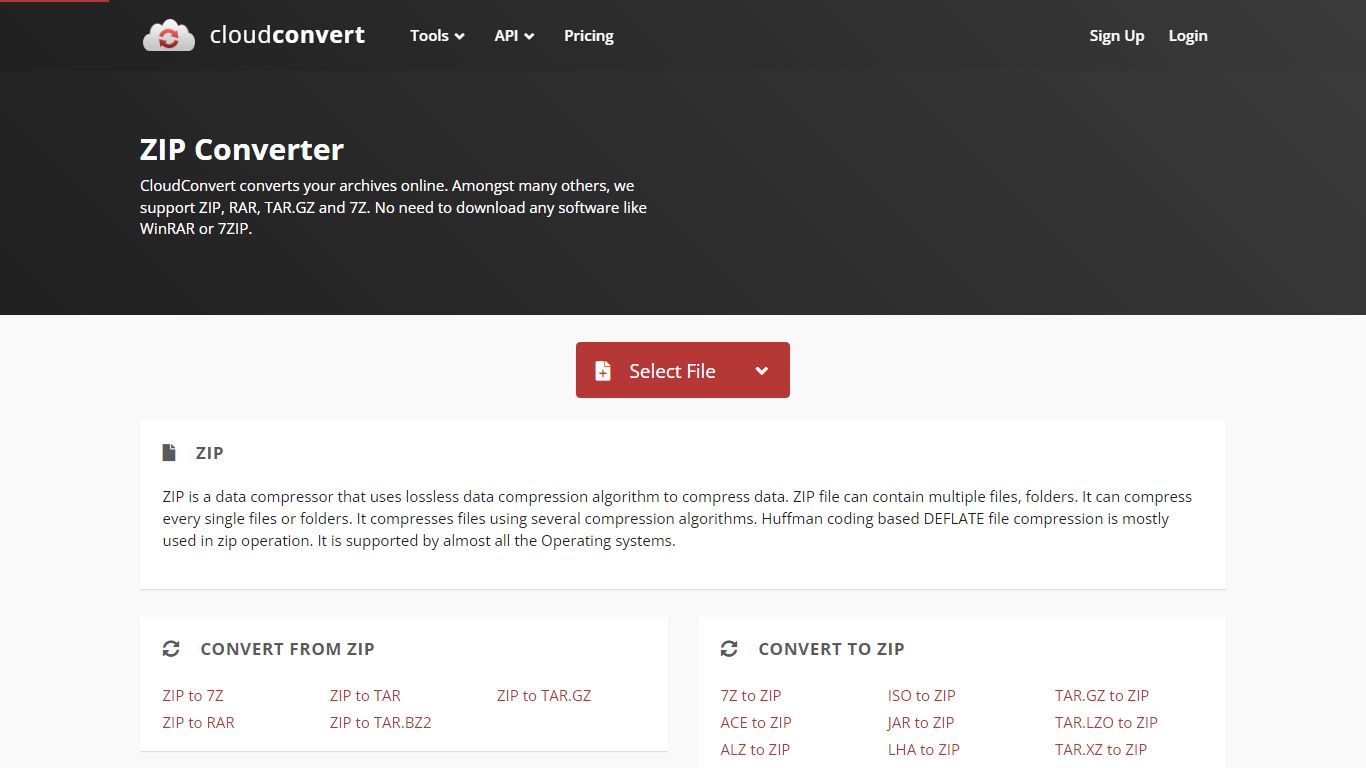 ZIP Converter | CloudConvert